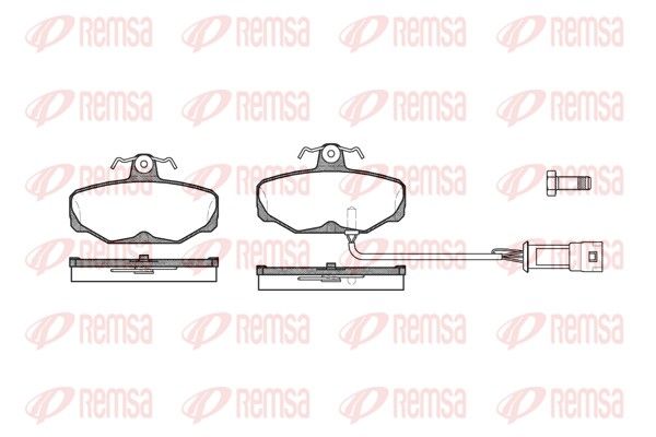 Premium Rear Brake Pad Set