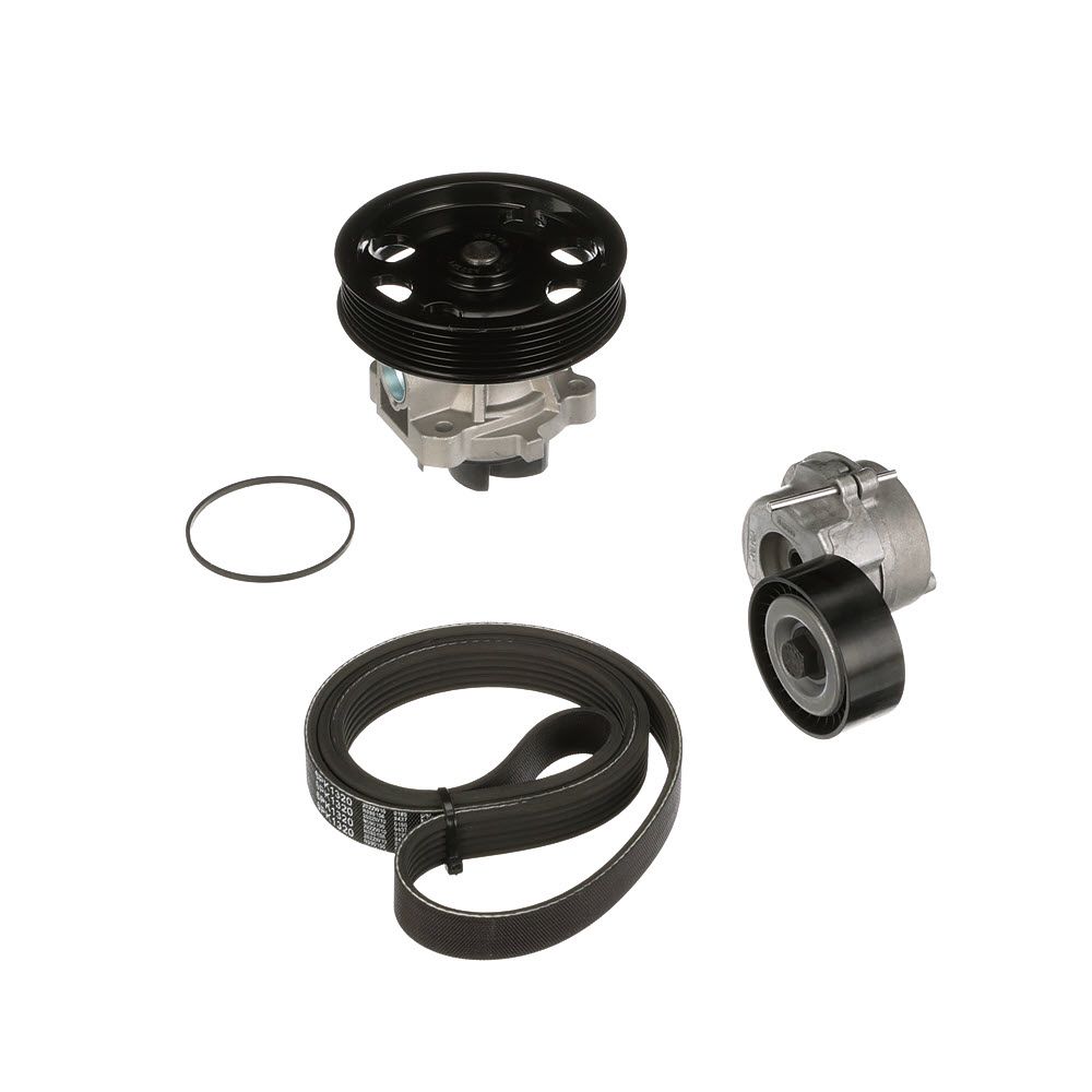 vandens siurblys + V formos rumbuotas diržas, komplektas