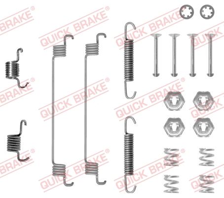 Accessory Kit, brake shoes 105-0651