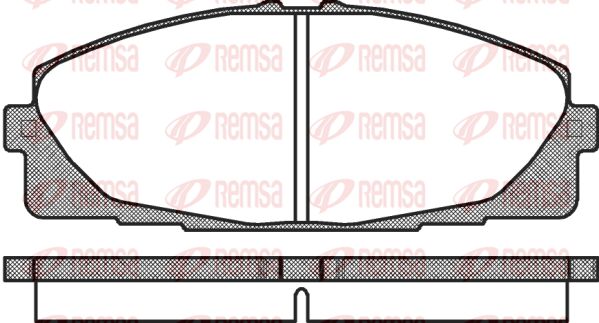 Premium Front Brake Pad Set Premium Front Brake Pad Set
