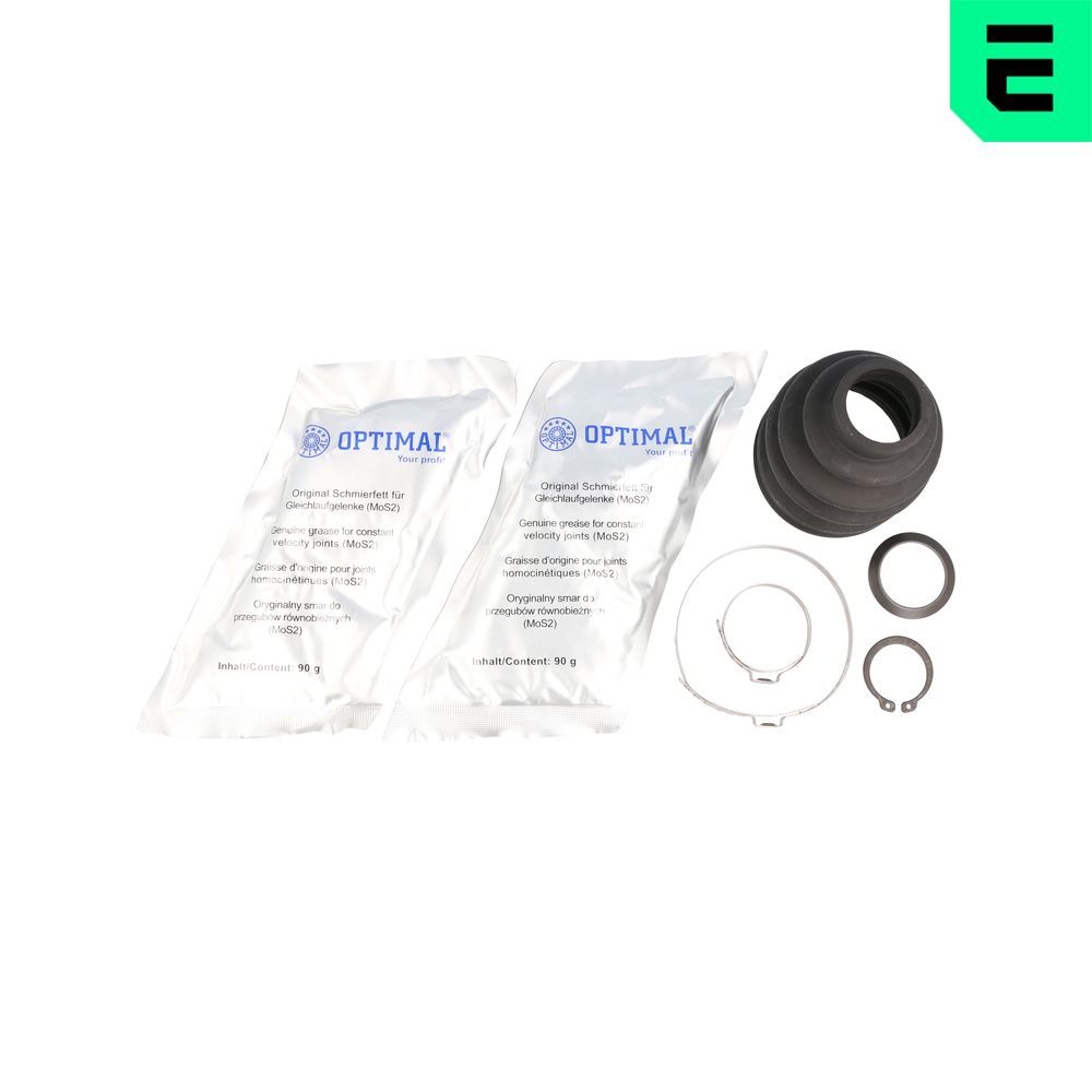 Faltenbalgsatz, Antriebswelle