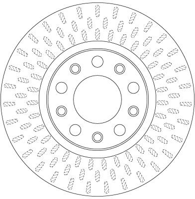 TRW BRAKE DISC - TWIN PACK - TecDoc 2
