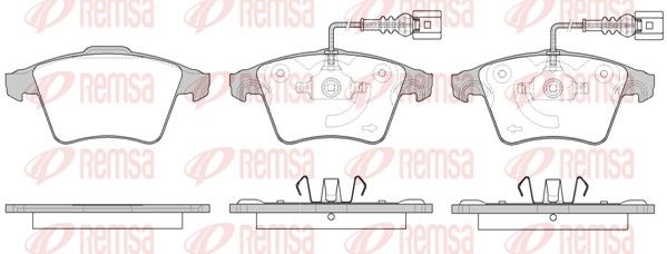 Premium Front Brake Pad Set Premium Front Brake Pad Set