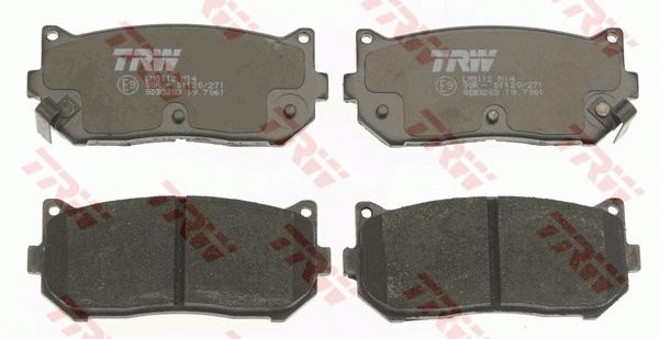 TRW DISC BRAKE PADS - TecDoc 2