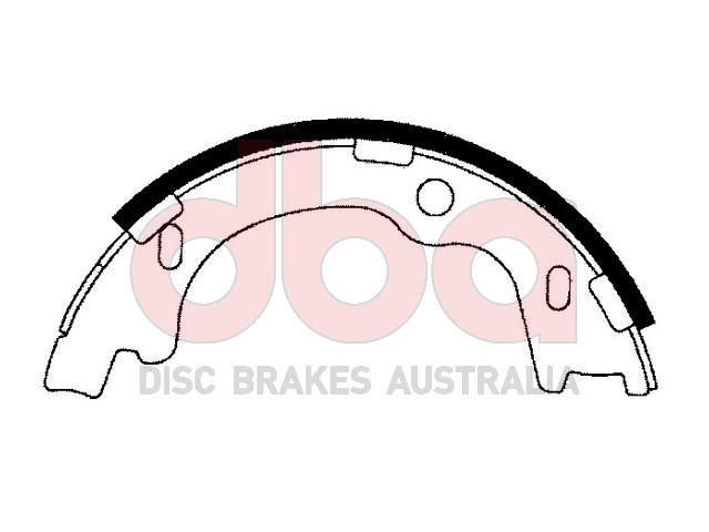 Street Series Brake Shoes [Hyundai Parking Brake 170mm] - TecDoc Only