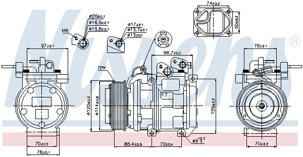 Kompressor, Klimaanlage