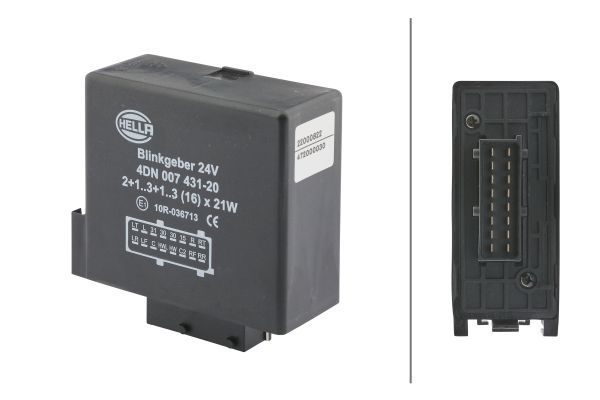 4DN 007 431-201 HELLA villogó megszakító