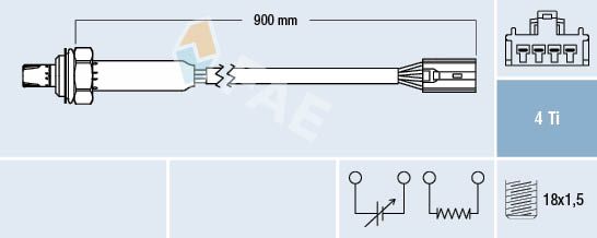 Lambda Sensor 77356