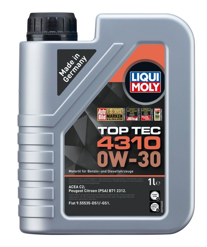 Top Tec 4310 0W-30 1 l, Kanister Kunststoff