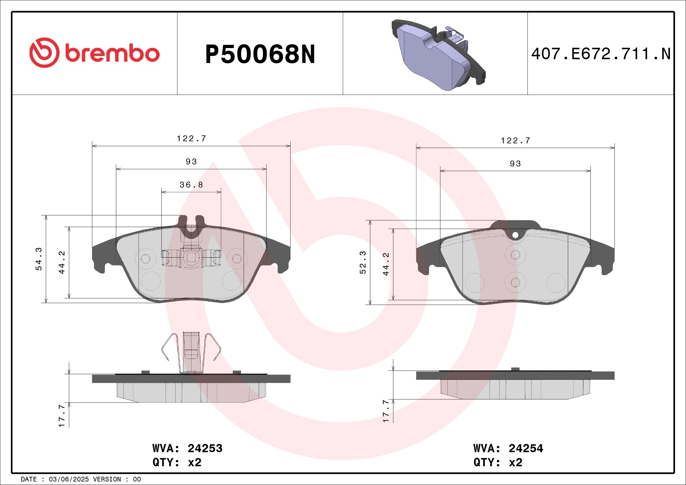 MERCEDES BENZ C180 C204 13-16 (RR) - TecDoc 1