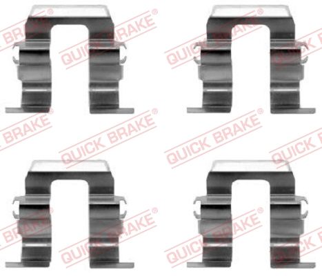 Accessory Kit, disc brake pad 109-1259