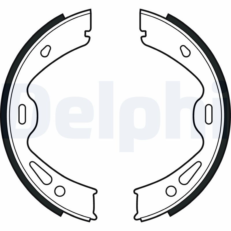 Bremsbackensatz, Feststellbremse