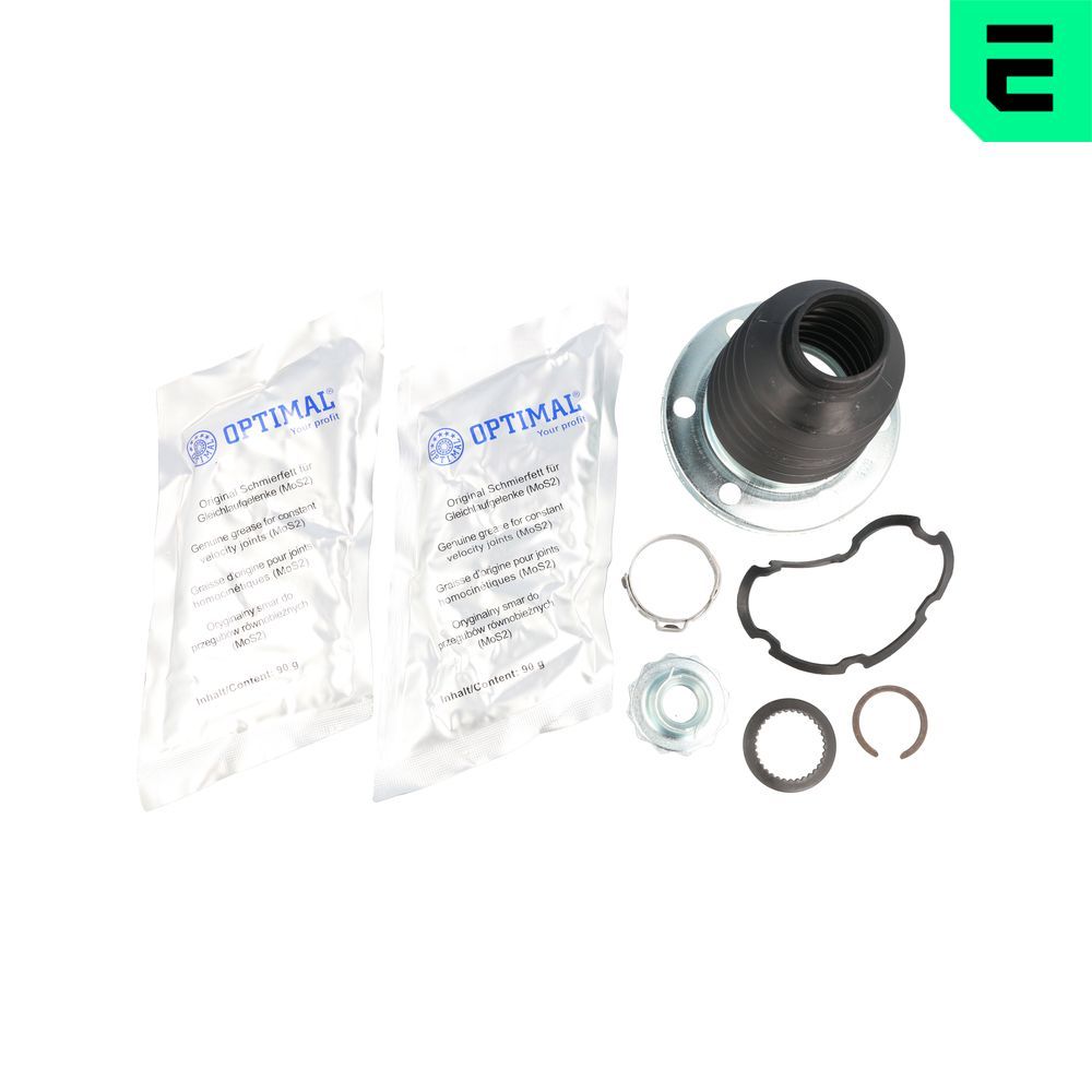 Faltenbalgsatz, Antriebswelle