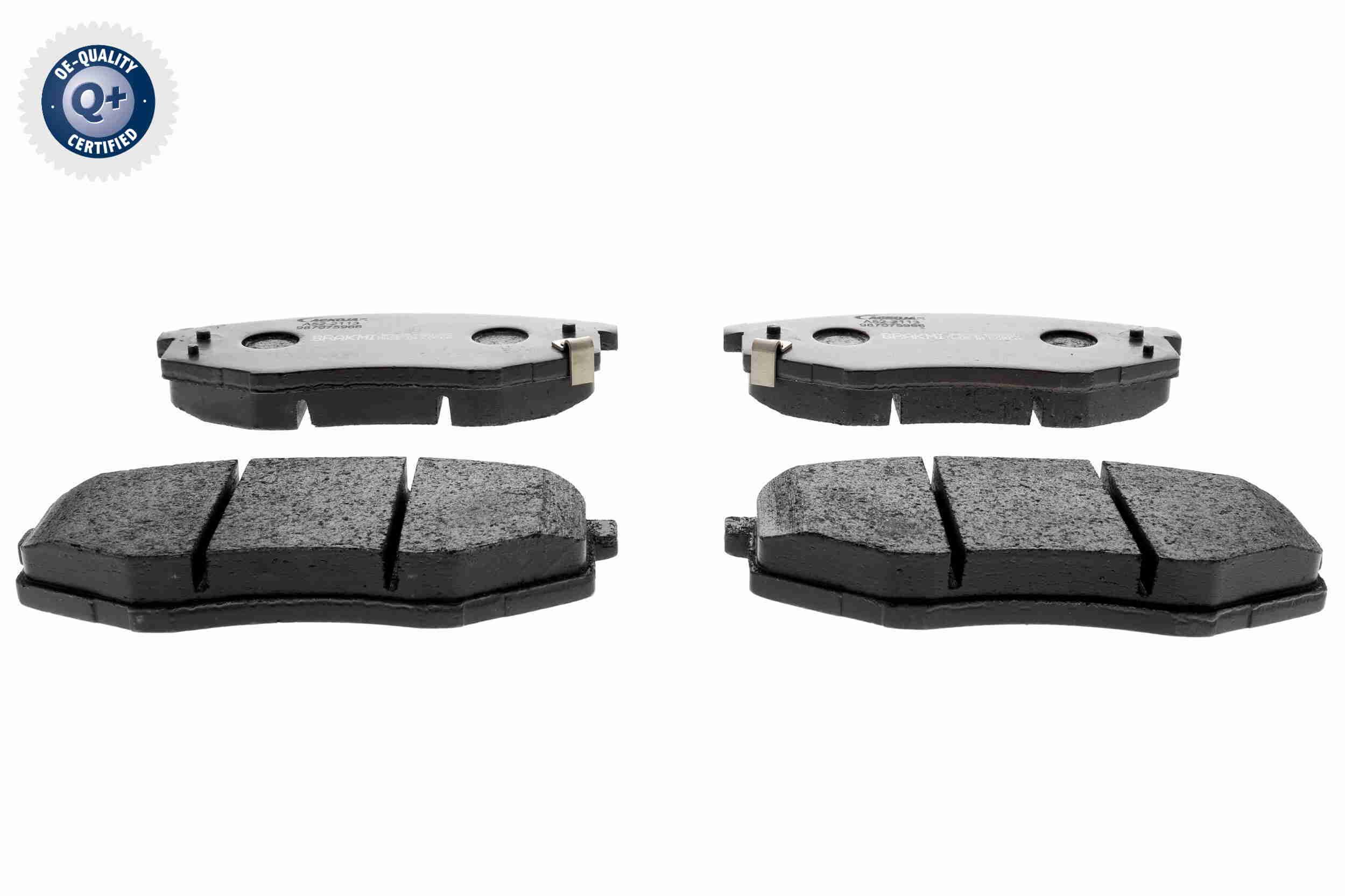 Bremsbelagsatz, Scheibenbremse