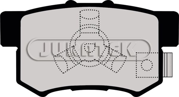 JCP8038 JURATEK fékbetétkészlet, tárcsafék