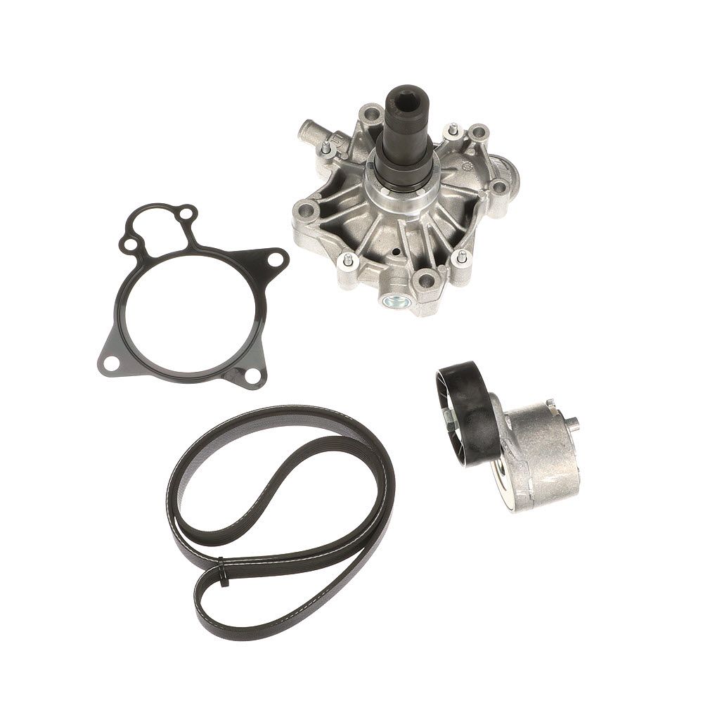 vandens siurblys + V formos rumbuotas diržas, komplektas