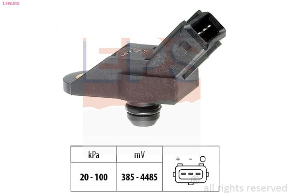 EPS 1.993.010 Luftdrucksensor, Höhenanpassung