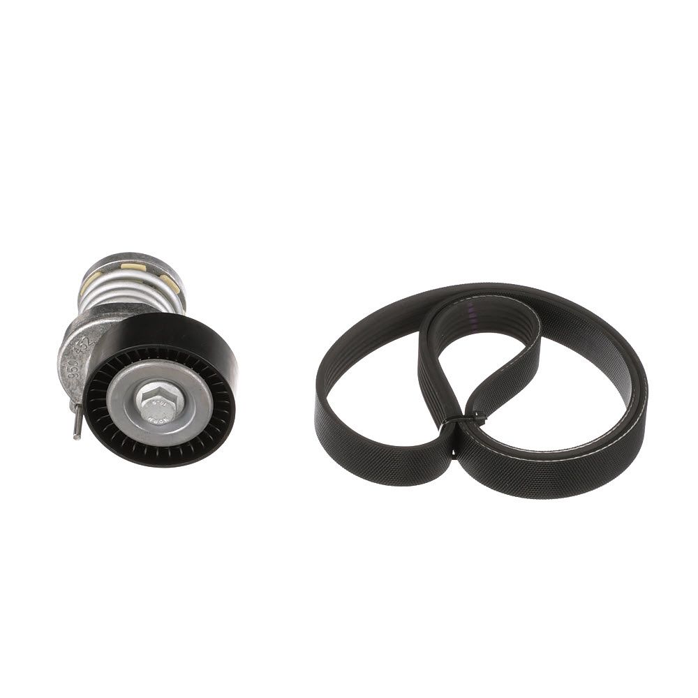 V formos rumbuotas diržas, komplektas