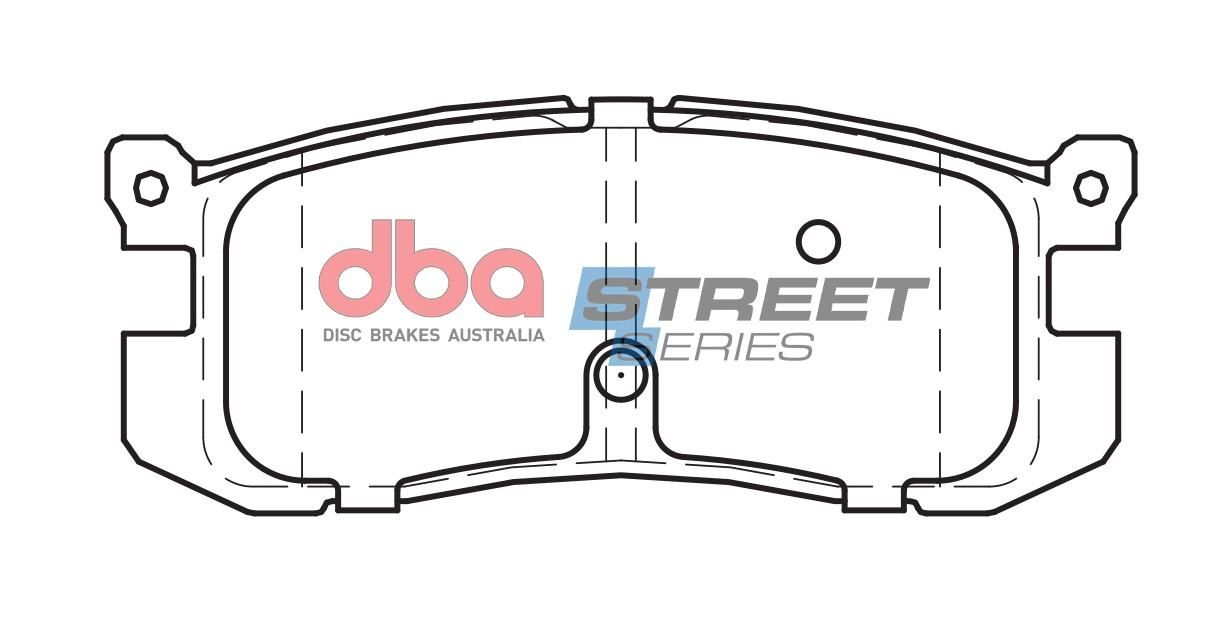 DBA SS STREET SERIES BRAKE PADS [ Eunos/Ford & Mazda 1987-97 R ] - TecDoc Only