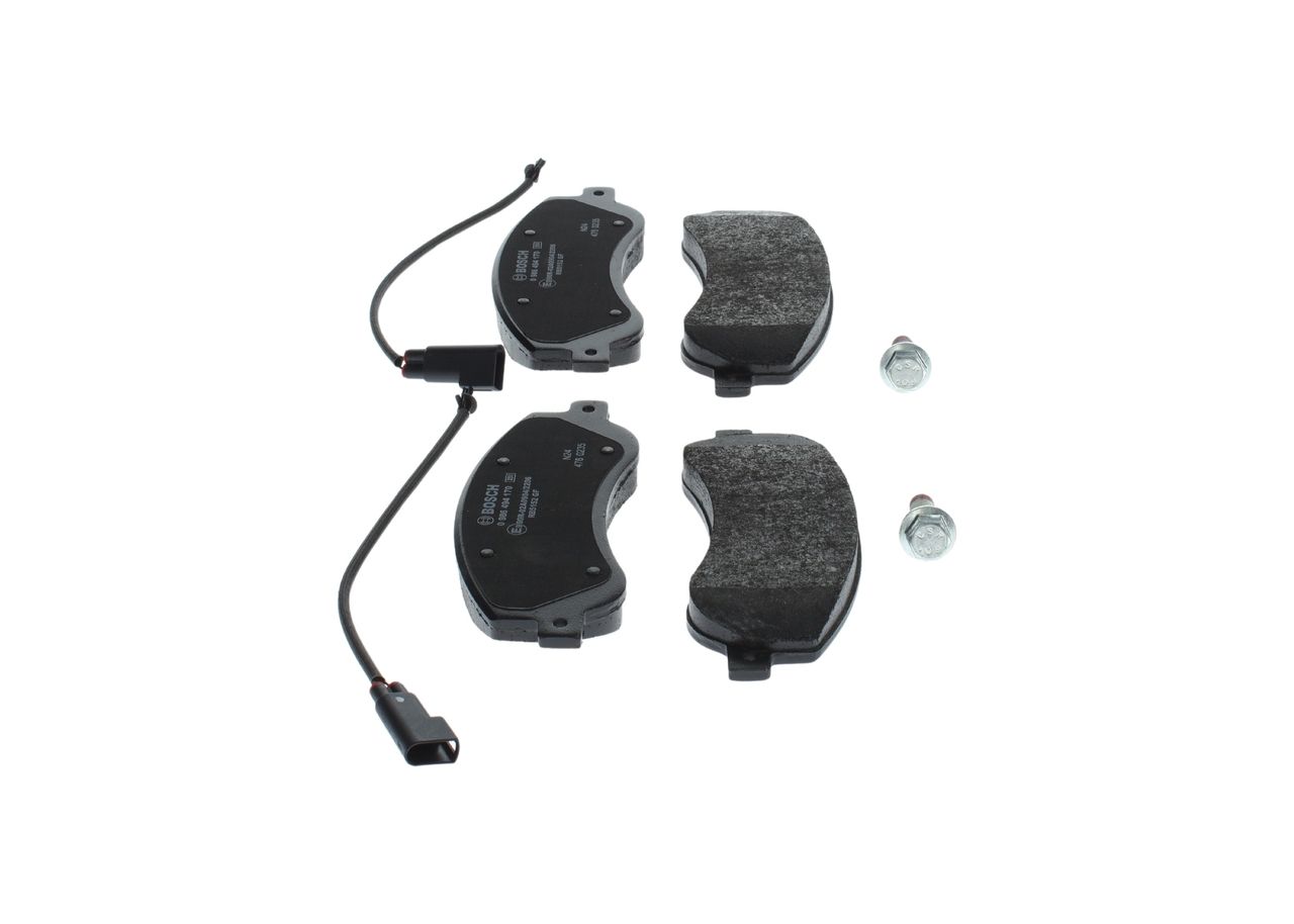 Bremsbelagsatz, Scheibenbremse