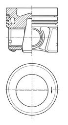 KOLBENSCHMIDT 41270600 Piston