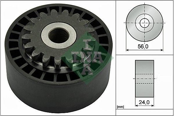 Tensioner Pulley, V-ribbed belt 531 0744 10