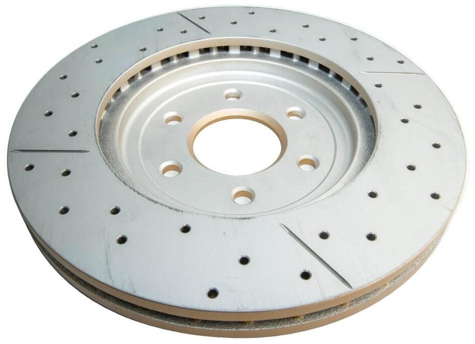 Street Gold Cross-drill/slotted KP [ Nissan Pathfinder 05-> F ] - TecDoc 2