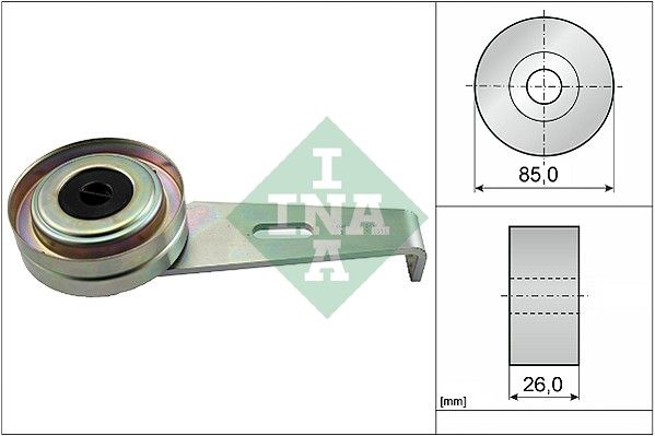 Tensioner Pulley, V-ribbed belt 531 0097 10