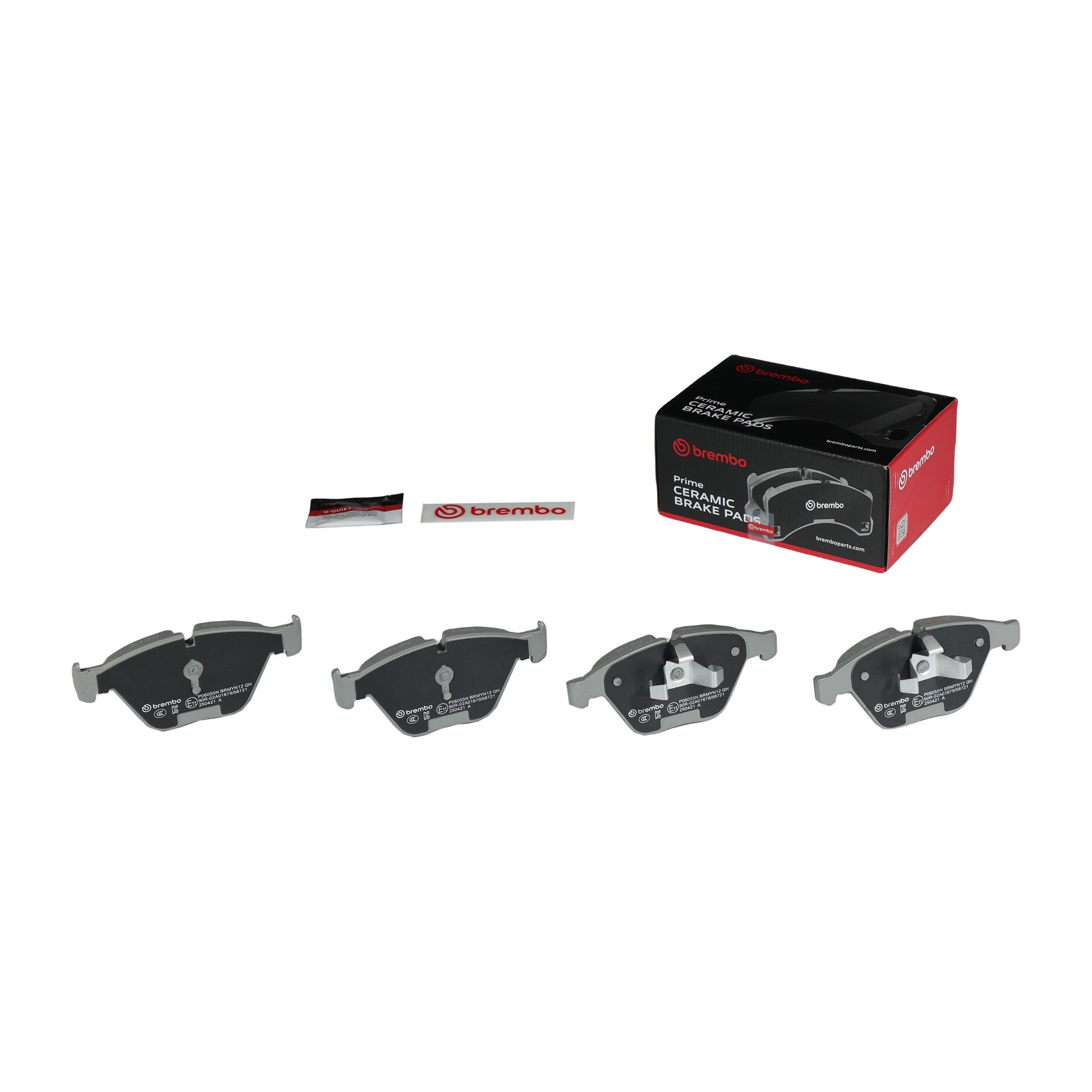 BREMBO DISC PAD -  BMW 320i E90 08-10 (FRT) - TecDoc 1