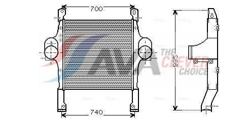 IV4083 AVA QUALITY COOLING töltőlevegő-hűtő