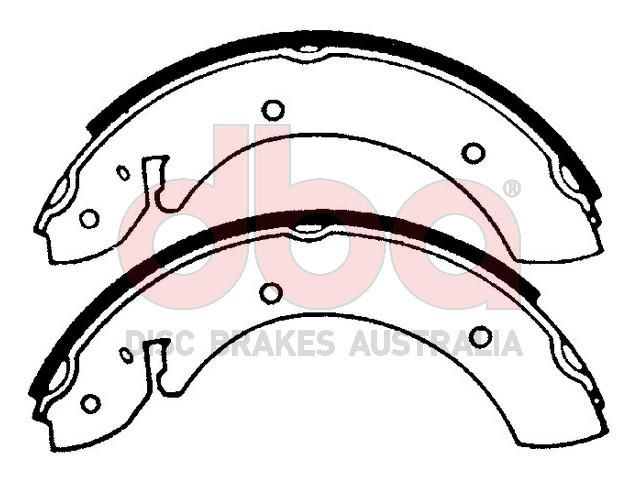 Street Series Brake Shoes [Chrysler Valiant/Charger 1971-81 254mm] - TecDoc Only