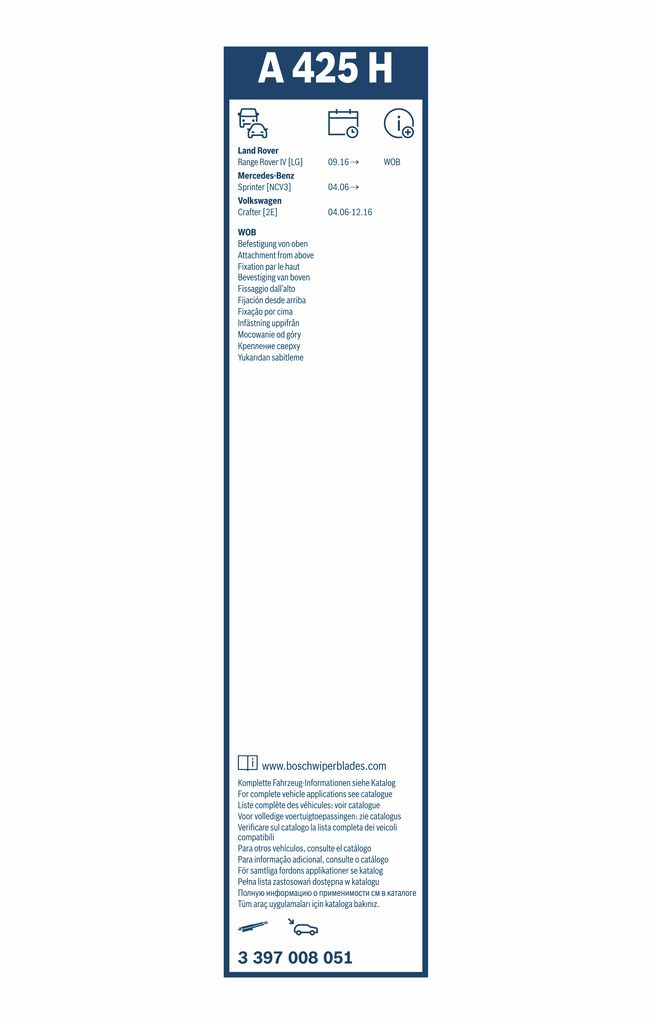 Wischblatt Wischblatt