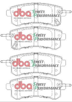 DBA SP PERFORMANCE BRAKE PADS [ Nissan Patrol Y62 R ] - TecDoc Only