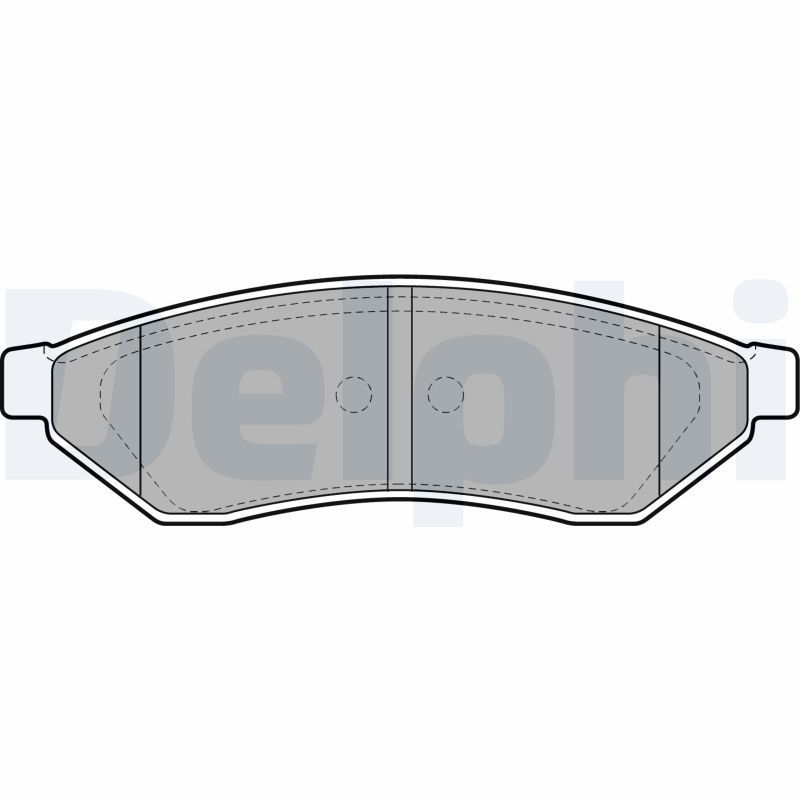 Brake Pad Set, disc brake LP1946