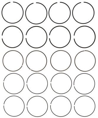 Juego de anillo para pistón