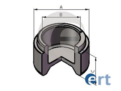 Piston, brake caliper 151147-C