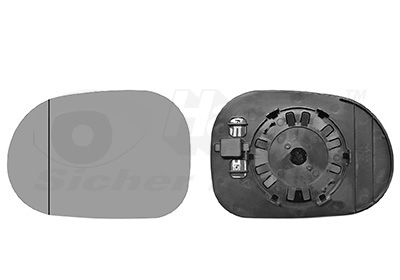 VAN WEZEL 3085837 - Spiegelglas, Au&szlig;enspiegel * HAGUS *