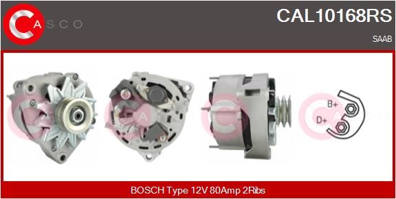 CAL10168RS CASCO Reman generátor