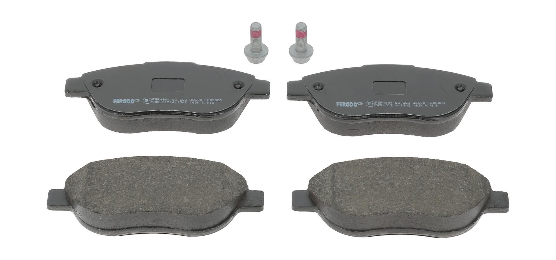 FERODO FDB5028 - Bremsbelagsatz, Scheibenbremse PREMIER ECO FRICTION