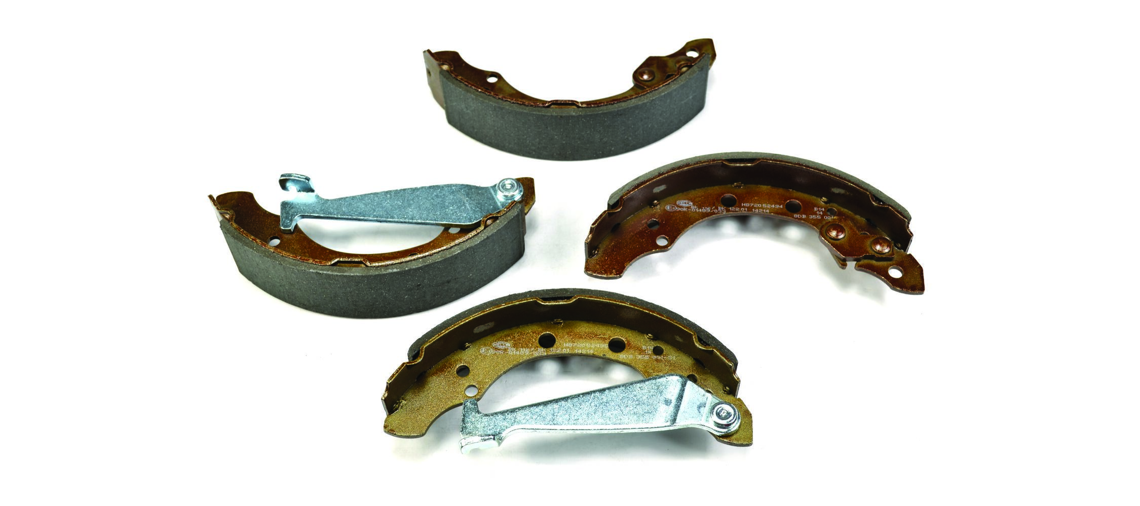 HELLA 8DB 355 001-311 - Bremsbackensatz