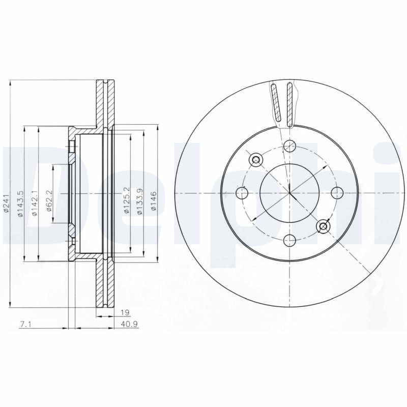 Brake Disc BG4009