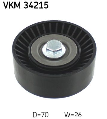 Umlenk-/Führungsrolle, Keilrippenriemen