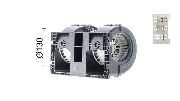 Ventilador del interior