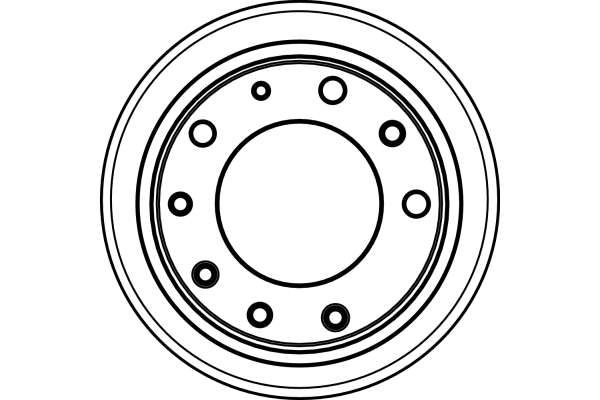 TRW BRAKE DRUM - TecDoc 2
