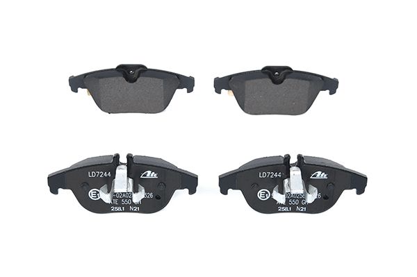 Brake Pad Set, disc brake 13.0470-7244.2