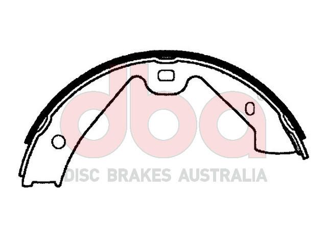 Street Series Brake Shoes [Porsche / Volswagen Parking Brake 210mm] - TecDoc Only