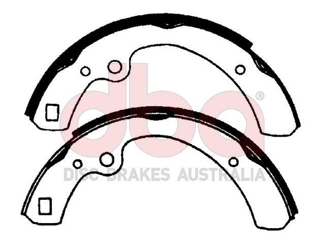 Street Series Brake Shoes [Nissan 1968-92 228.6mm] - TecDoc Only