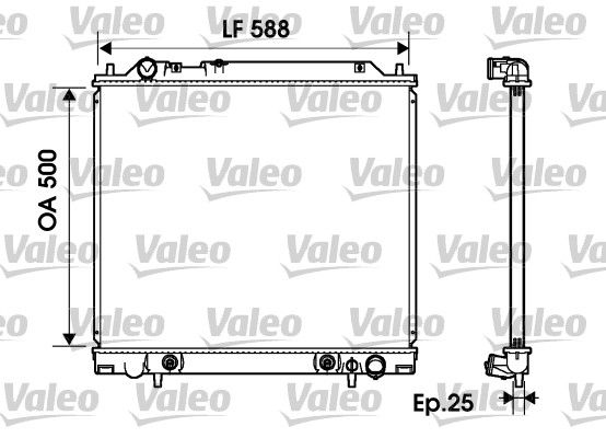 RAD MOT MISUBISHI L 400  9900