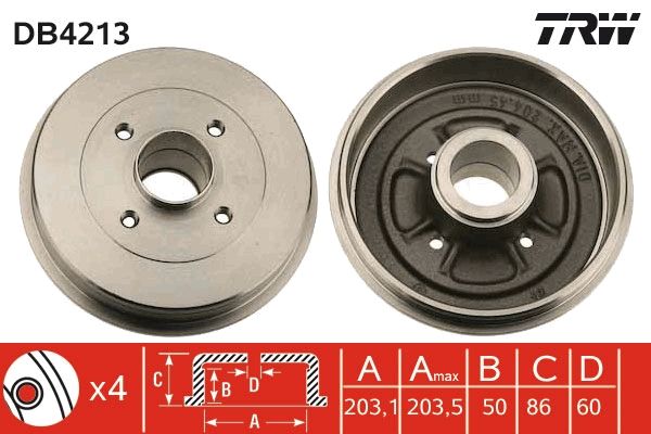 TAMBOUR DE FREIN  9900