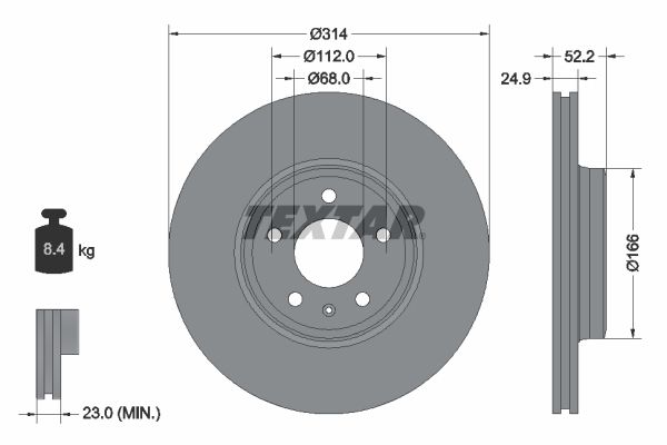 Brake Disc 92159903